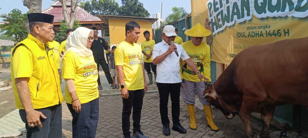 IMG-20250608-WA0001-1024x460 DPD Partai Golkar Kota Tangerang Peringati Idul Adha 1446 H Dengan Sembelih 77 Hewan Qurban