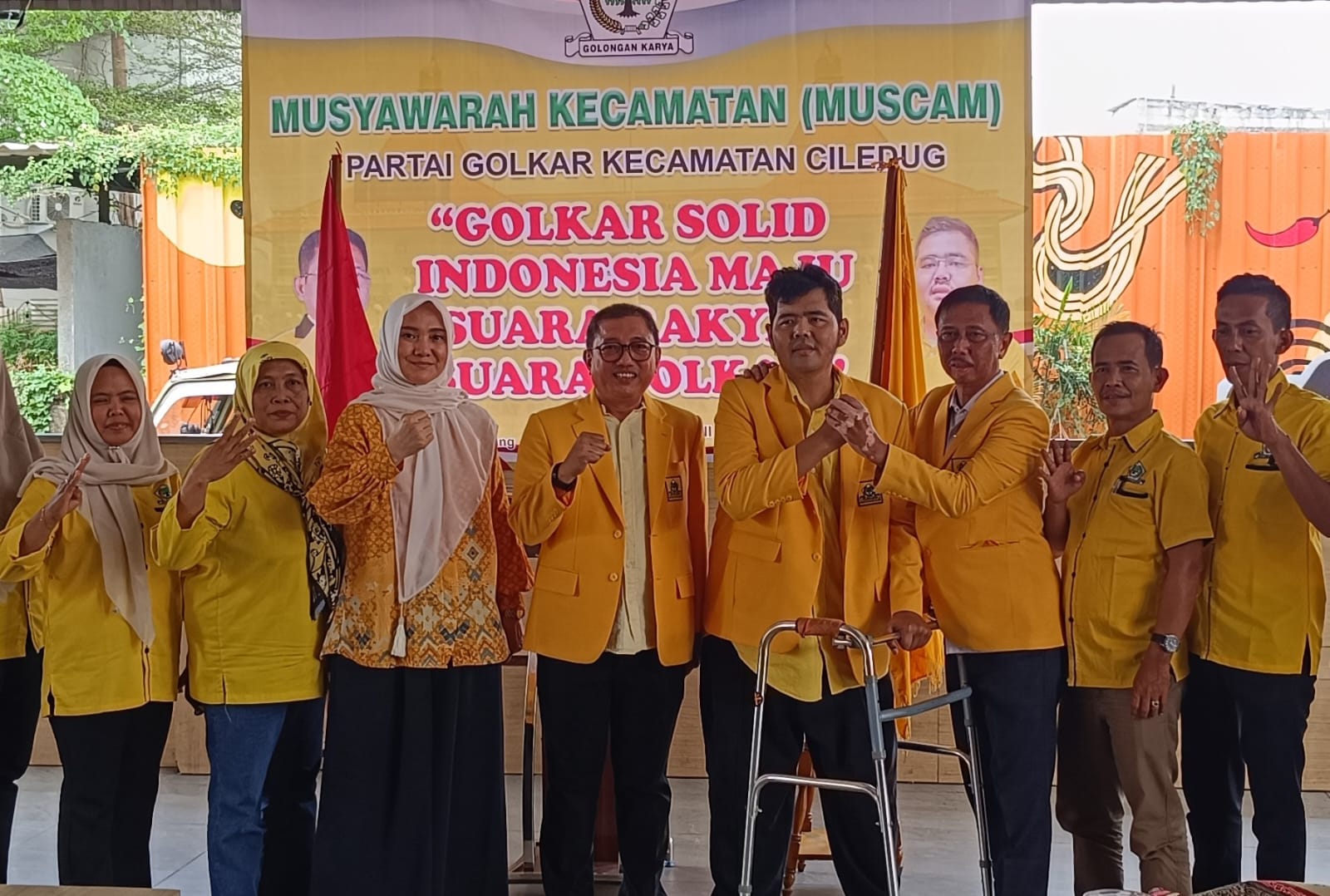 IMG-20260620-WA0012 Solid! H. Jaini Martin Terpilih Secara Aklamasi Muscam Partai Golkar Ciledug